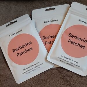 Berberine Patches - White